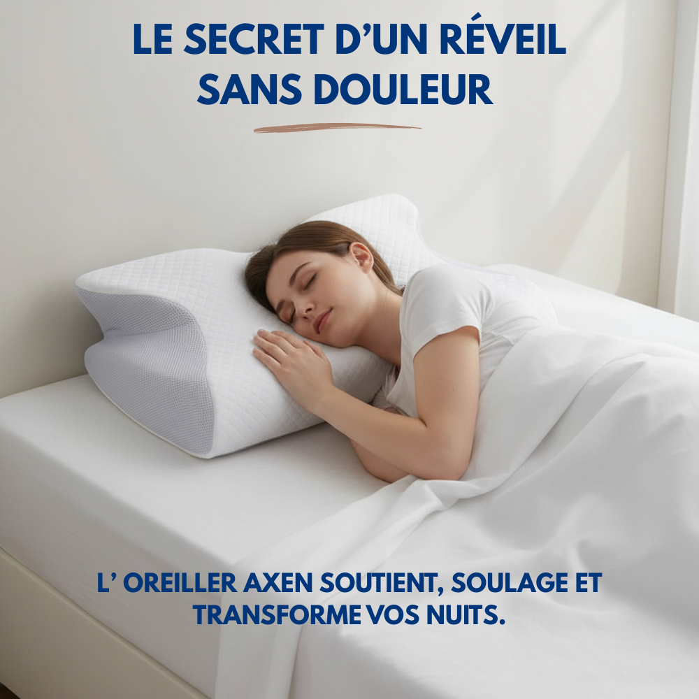 L'oreiller ergonomique cervical original Axen™ V2